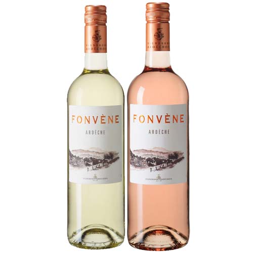Fonvene duo Blanc and Rosé